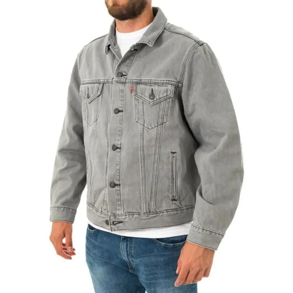 Levi's Vintage Fit Trucker-Gotta Get Trucker Jacket Size M - Picture 2 of 5